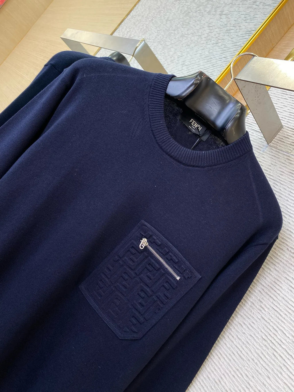 PULL LAINE FNDY WAVY BLUE