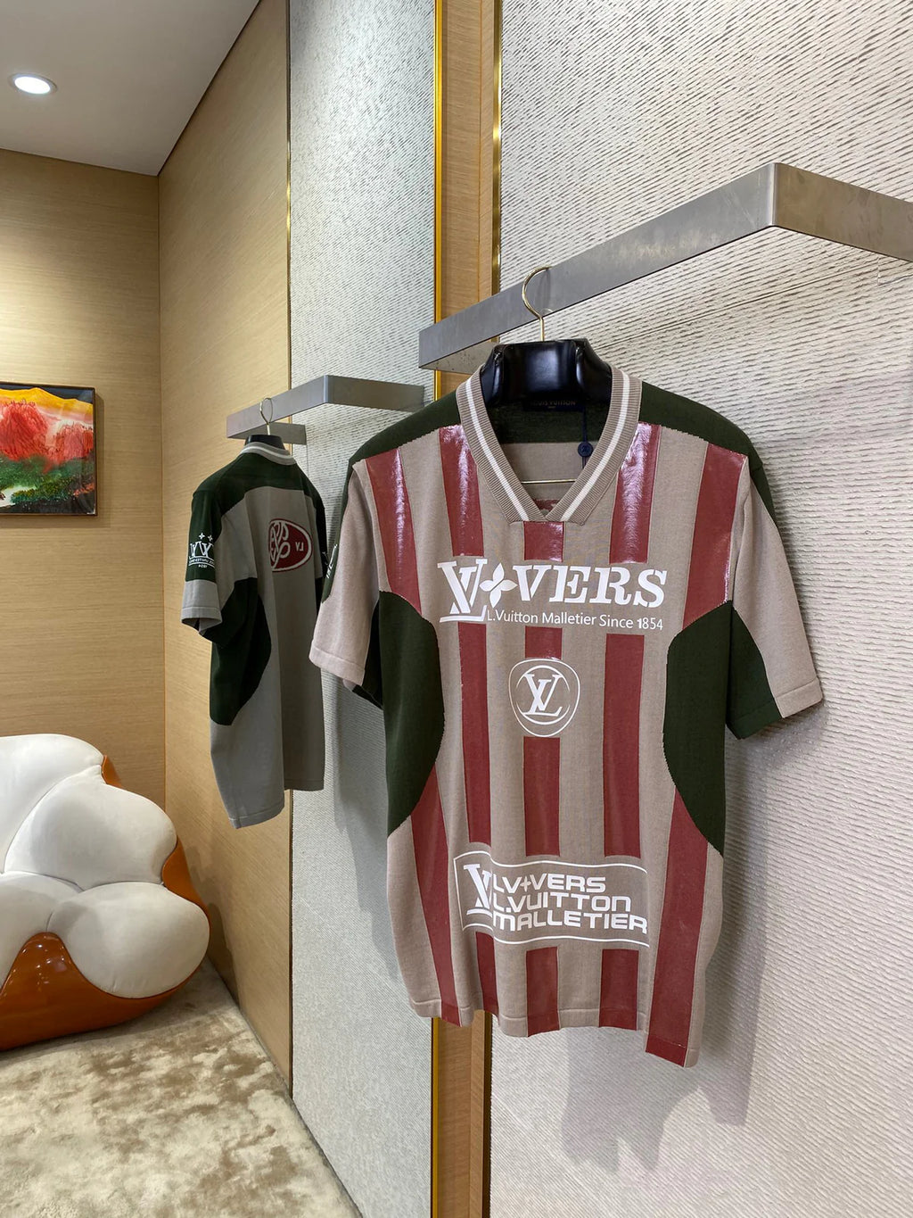 T-SHIRT LV INTARSIA