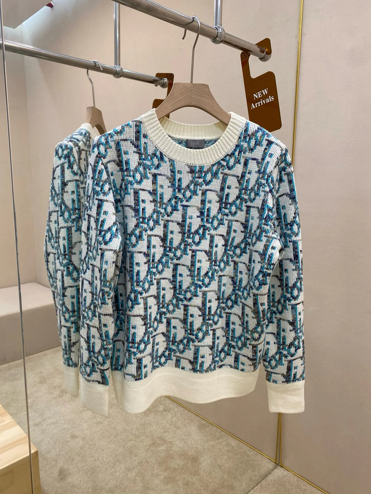 PULL CD JACQUARD DE LAINE