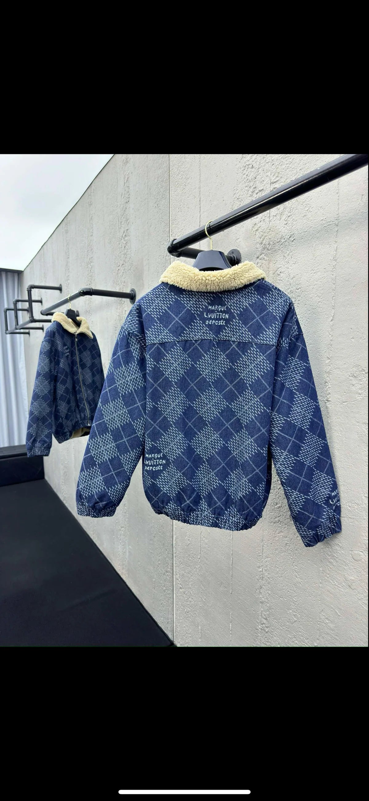 VESTE LV DENIM