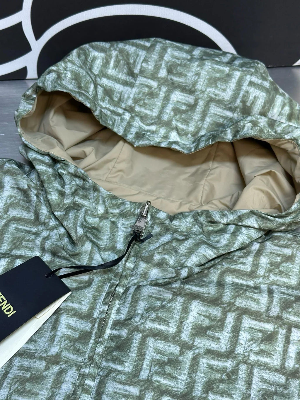 VESTE RÉVERSIBLE FNDY GREEN
