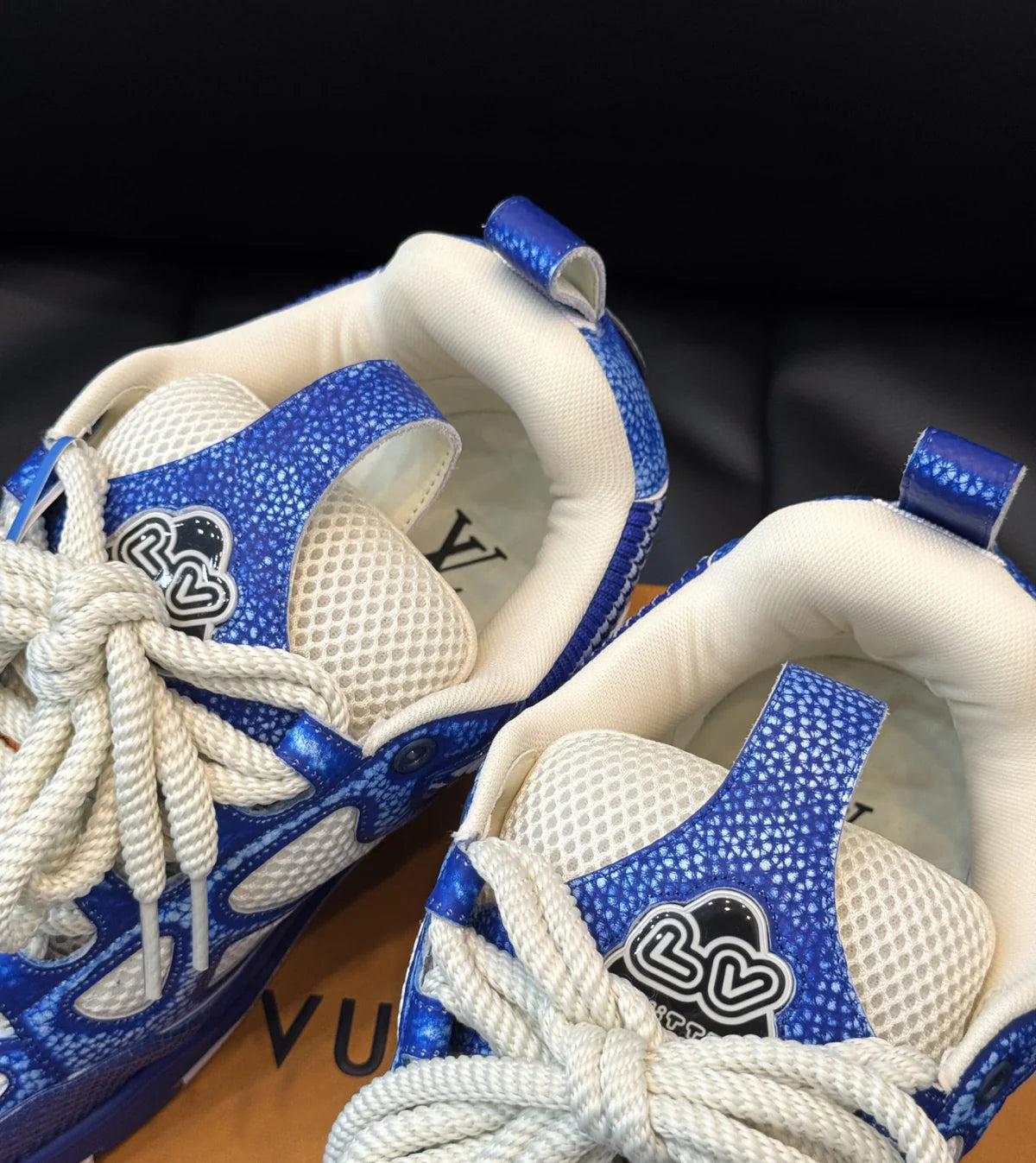 SNEAKERS SKATE LV BLUE 2025