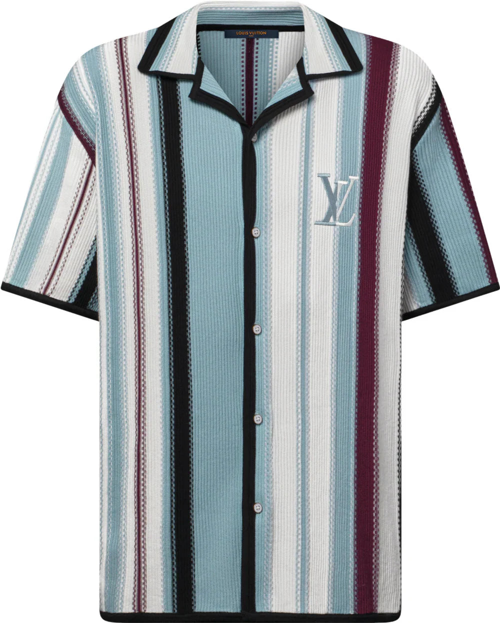 CHEMISE LV MANCHE COURTE CROCHET