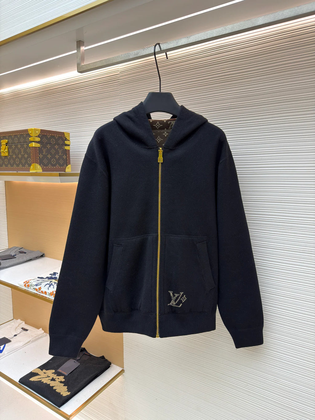 SWEAT-SHIRT LV RÉVERSIBLE