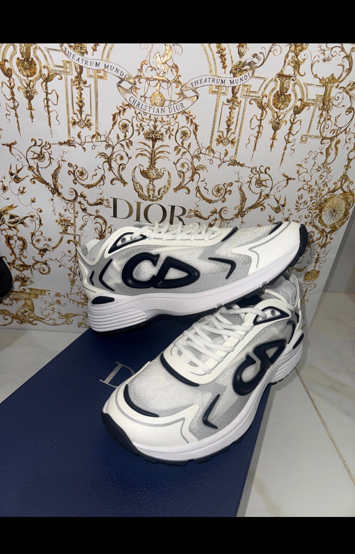 SNEAKERS B30 2025 - Countdown Tech BLACK & WHITH