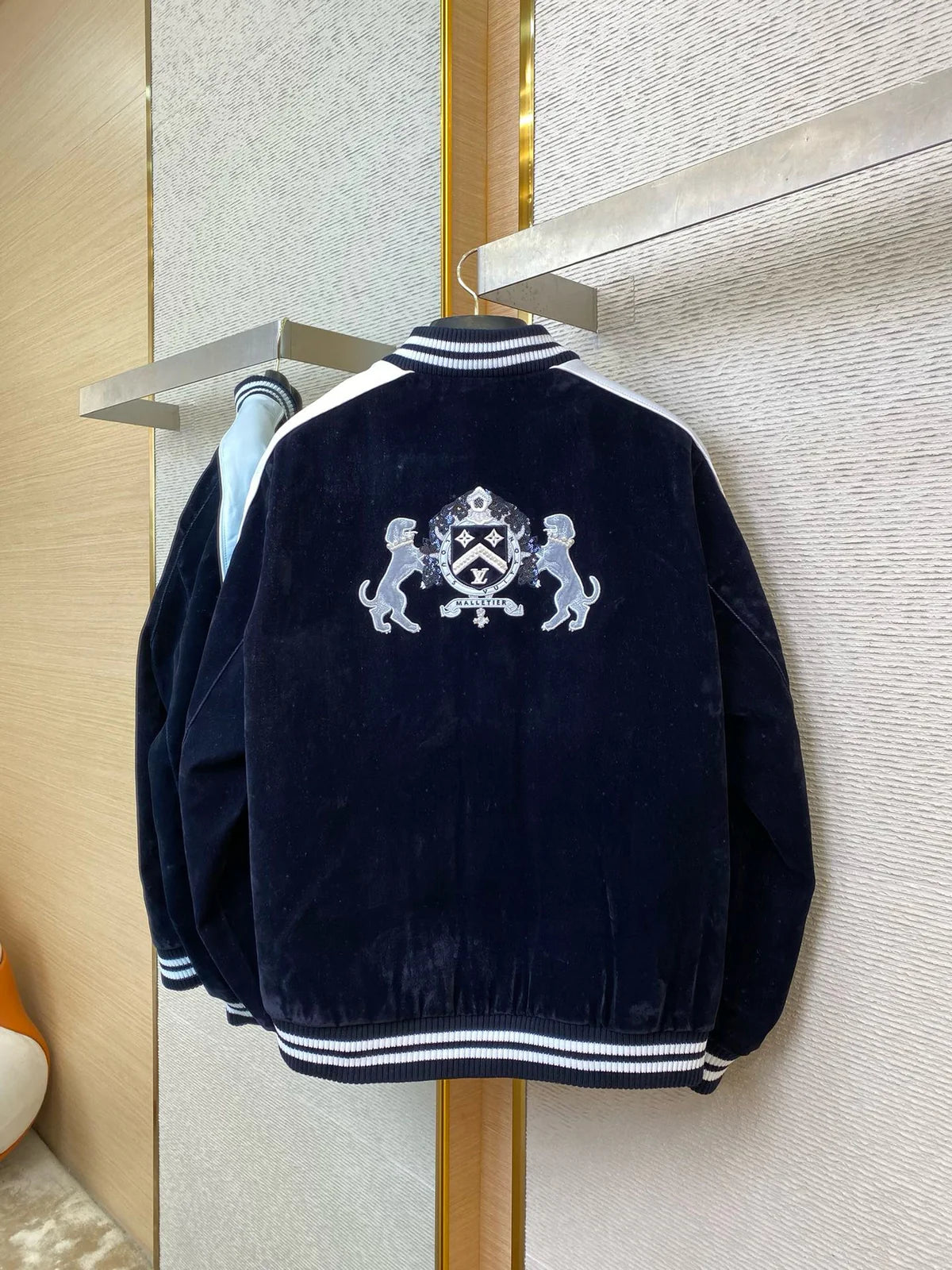 VESTE LV EN VELOURS
