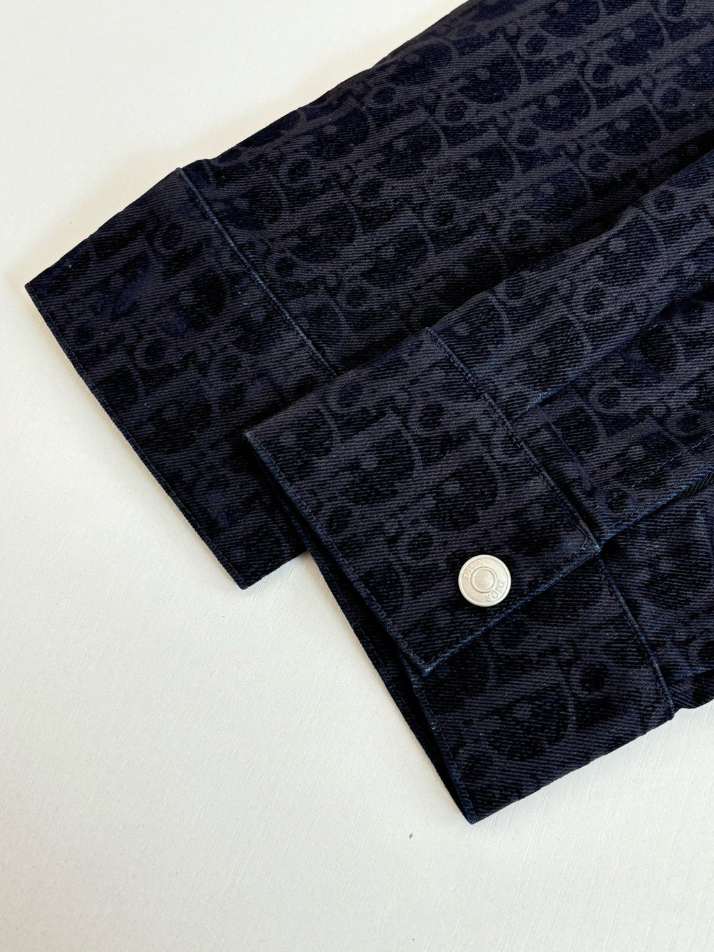 CHEMISE DENIM CD OBLIQUE NOIR