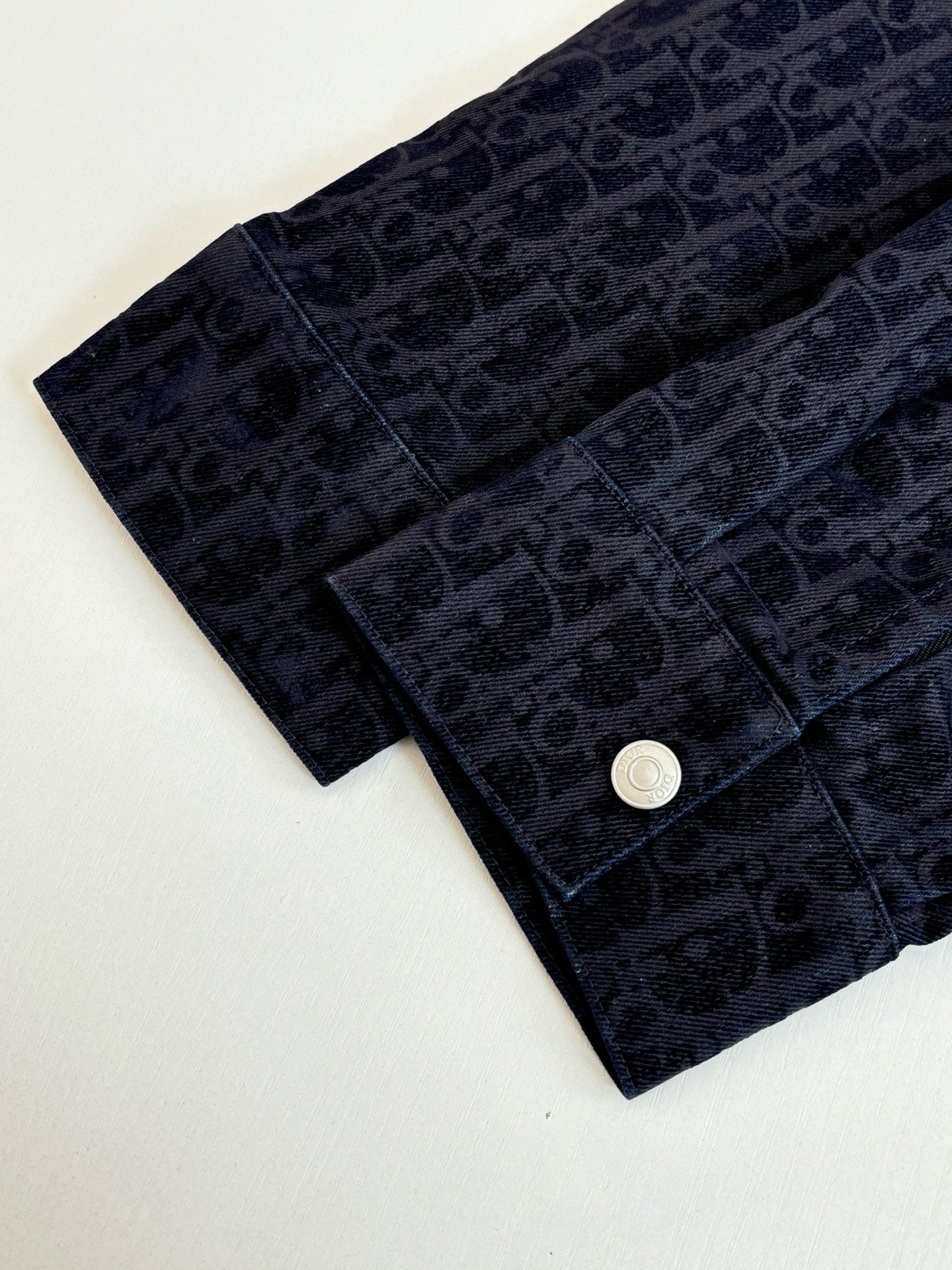 CHEMISE DENIM CD OBLIQUE NOIR