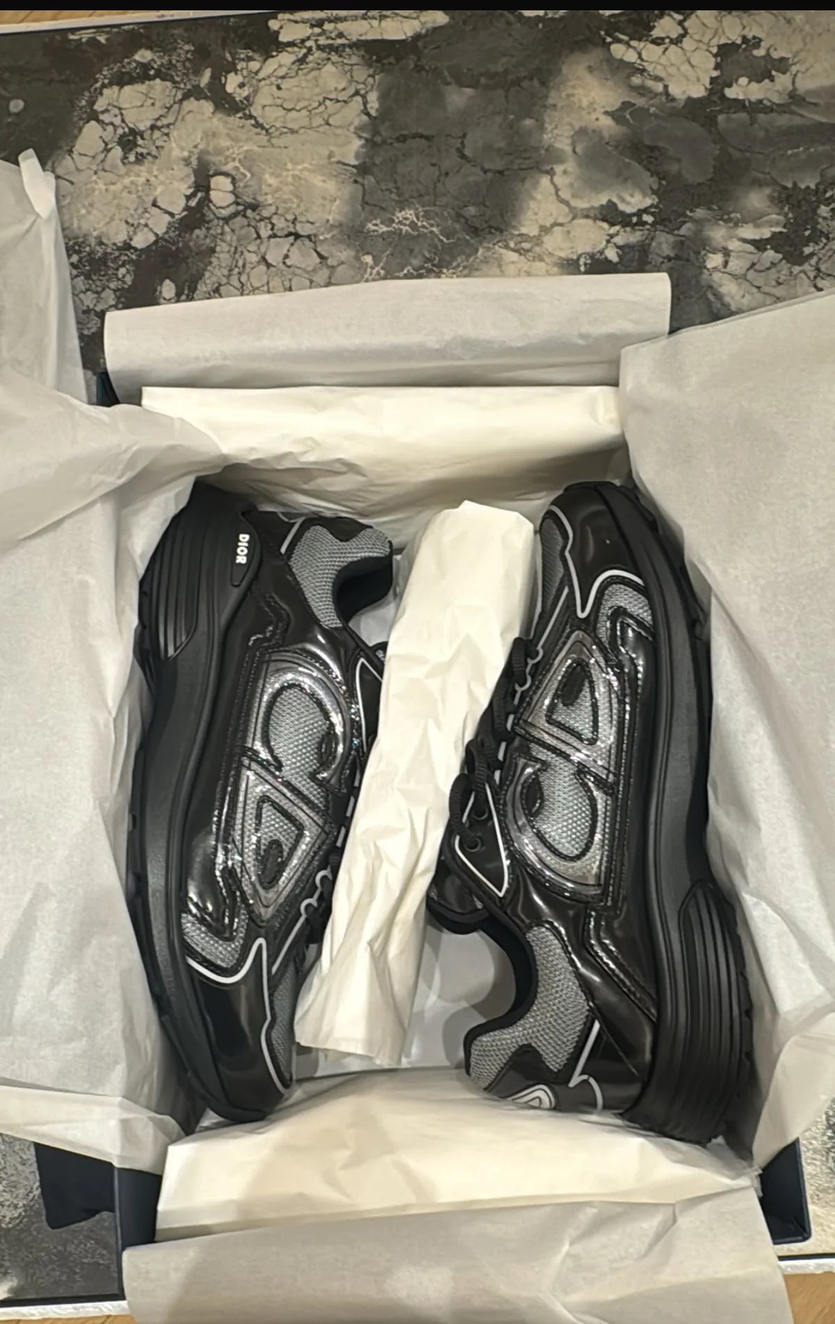 SNEAKERS B30 GRIS NARDO QUALITÉ POUSSÉ