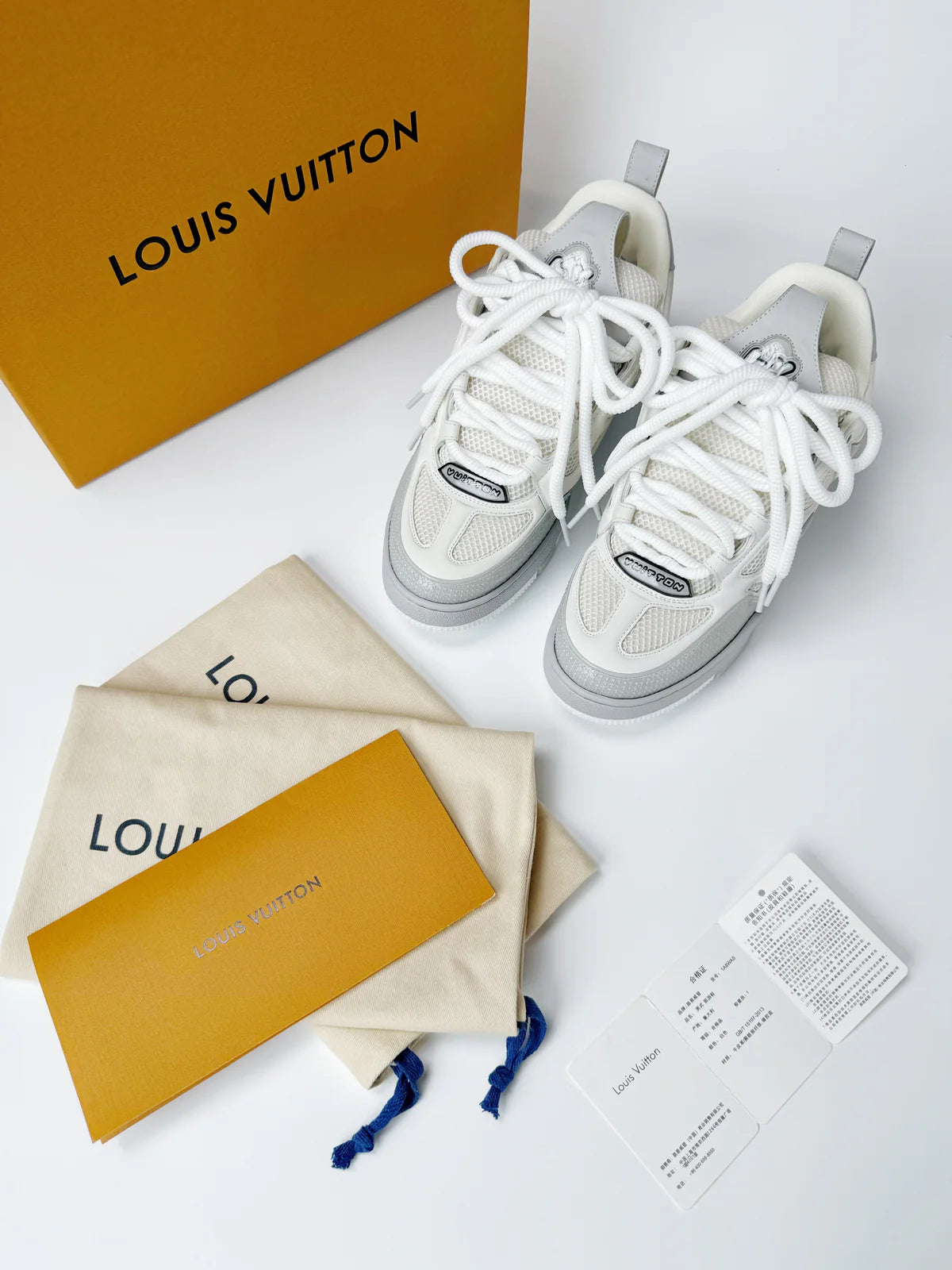SNEAKERS LV SKATE WHITE