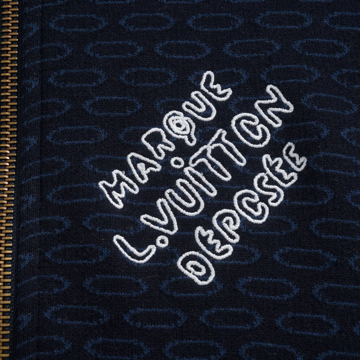 VESTE LV EN COTON MATELASSÉ