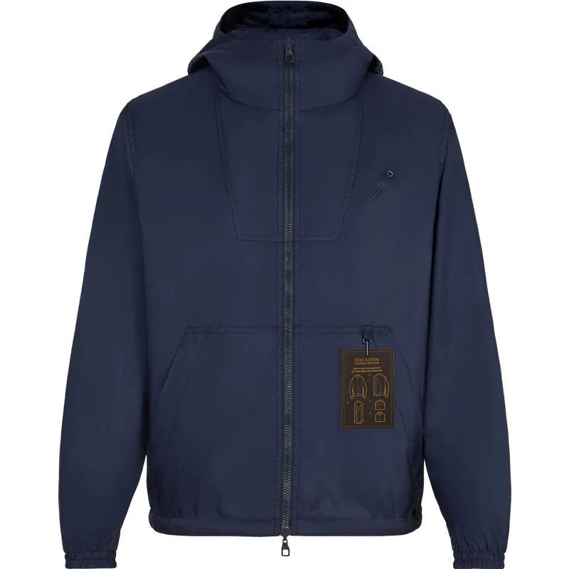 COUPE VENT LV BLACK & BLUE