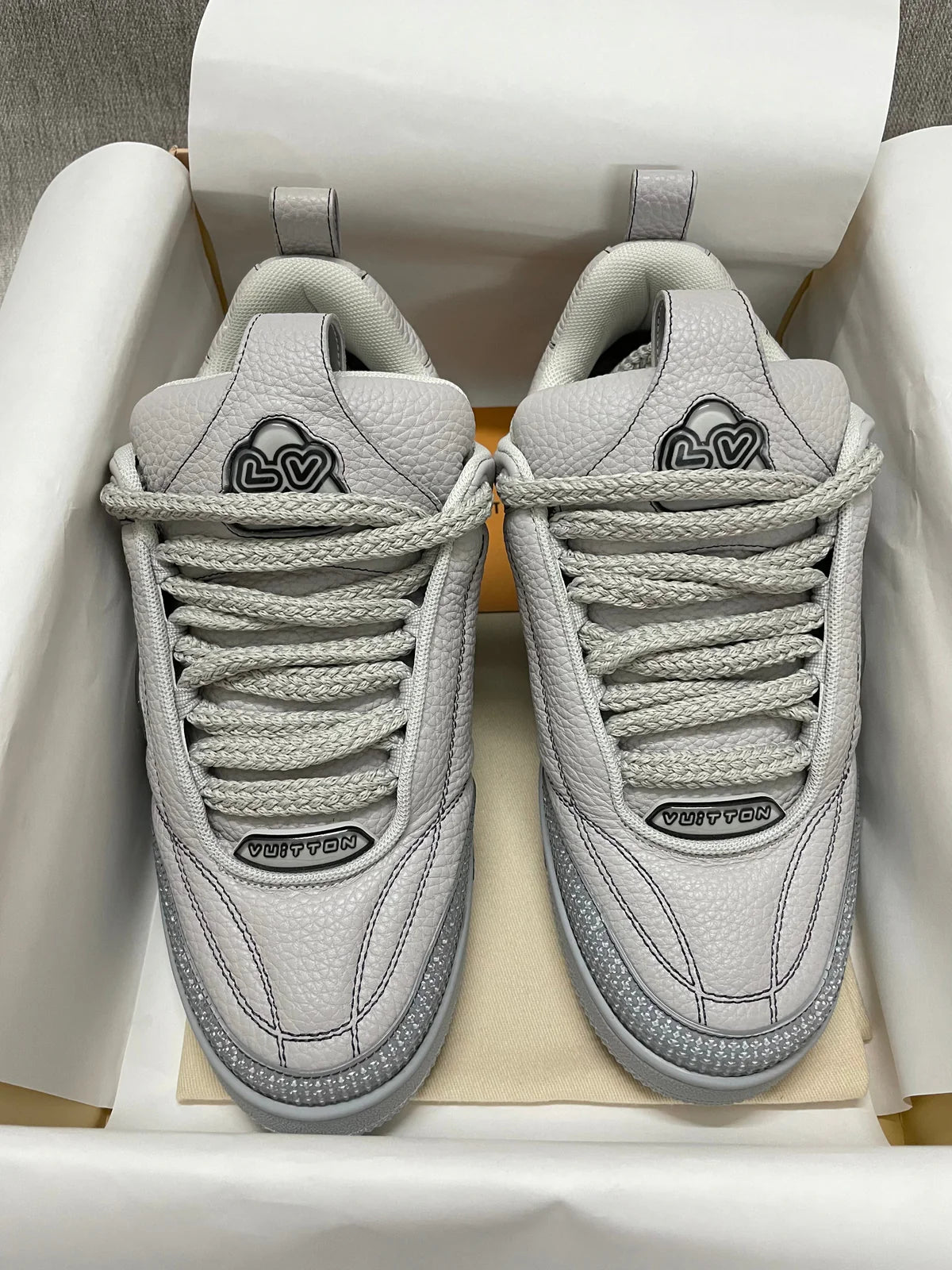SNEAKERS LV SKATE GREY