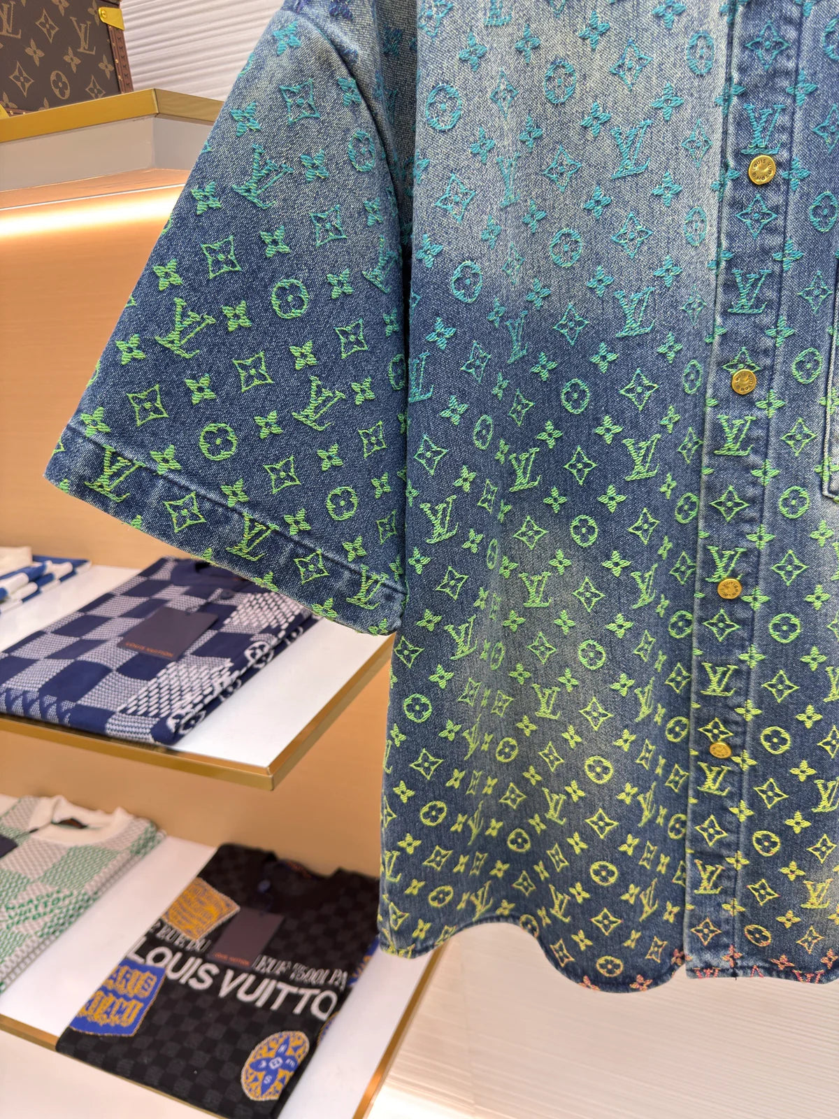 CHEMISE EN JEAN LV