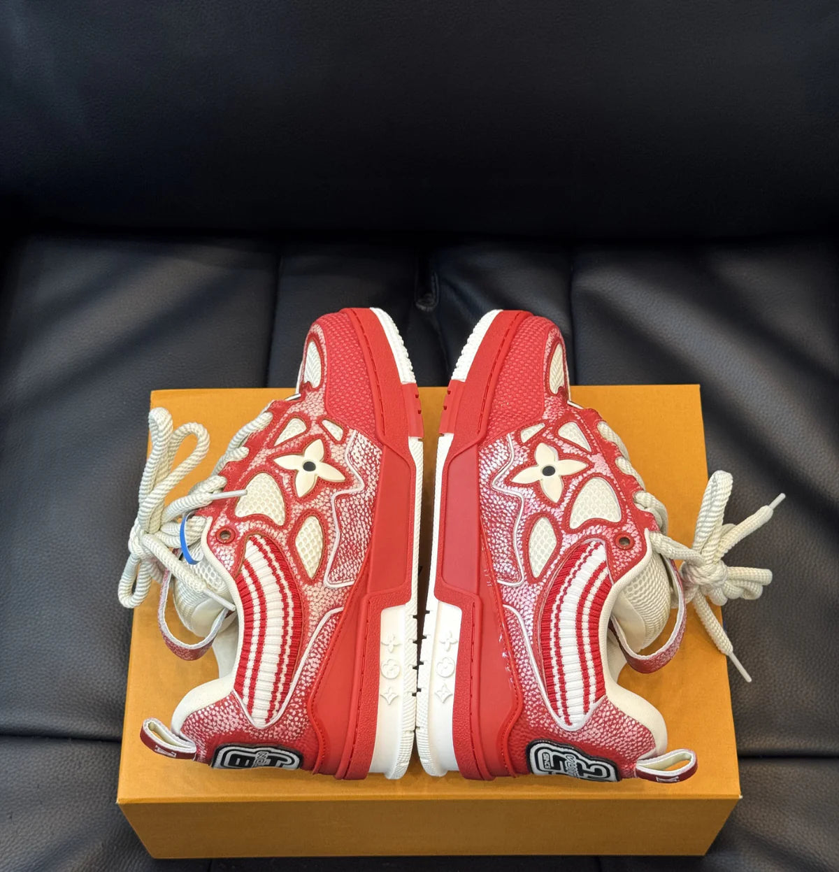 SNEAKERS SKATE LV RED 2025
