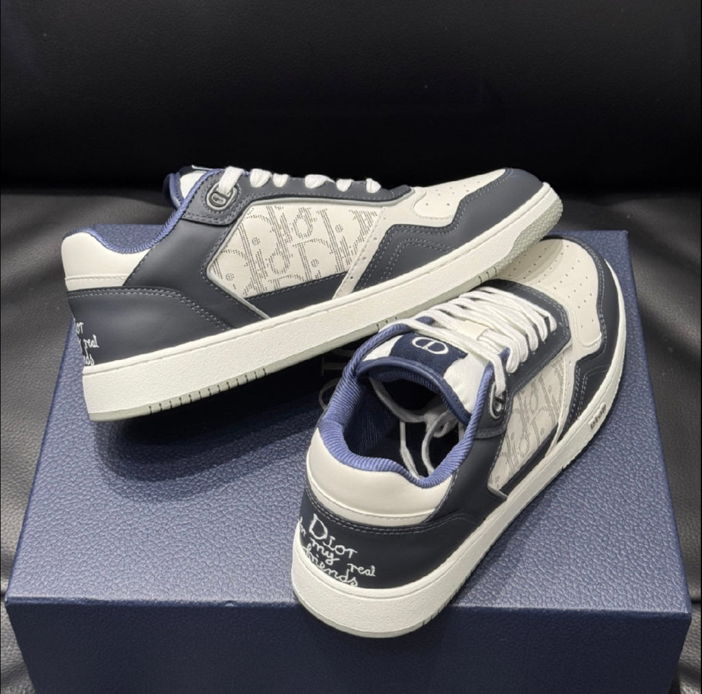 SNEAKERS BASSE B27 CD BLUE WAVY