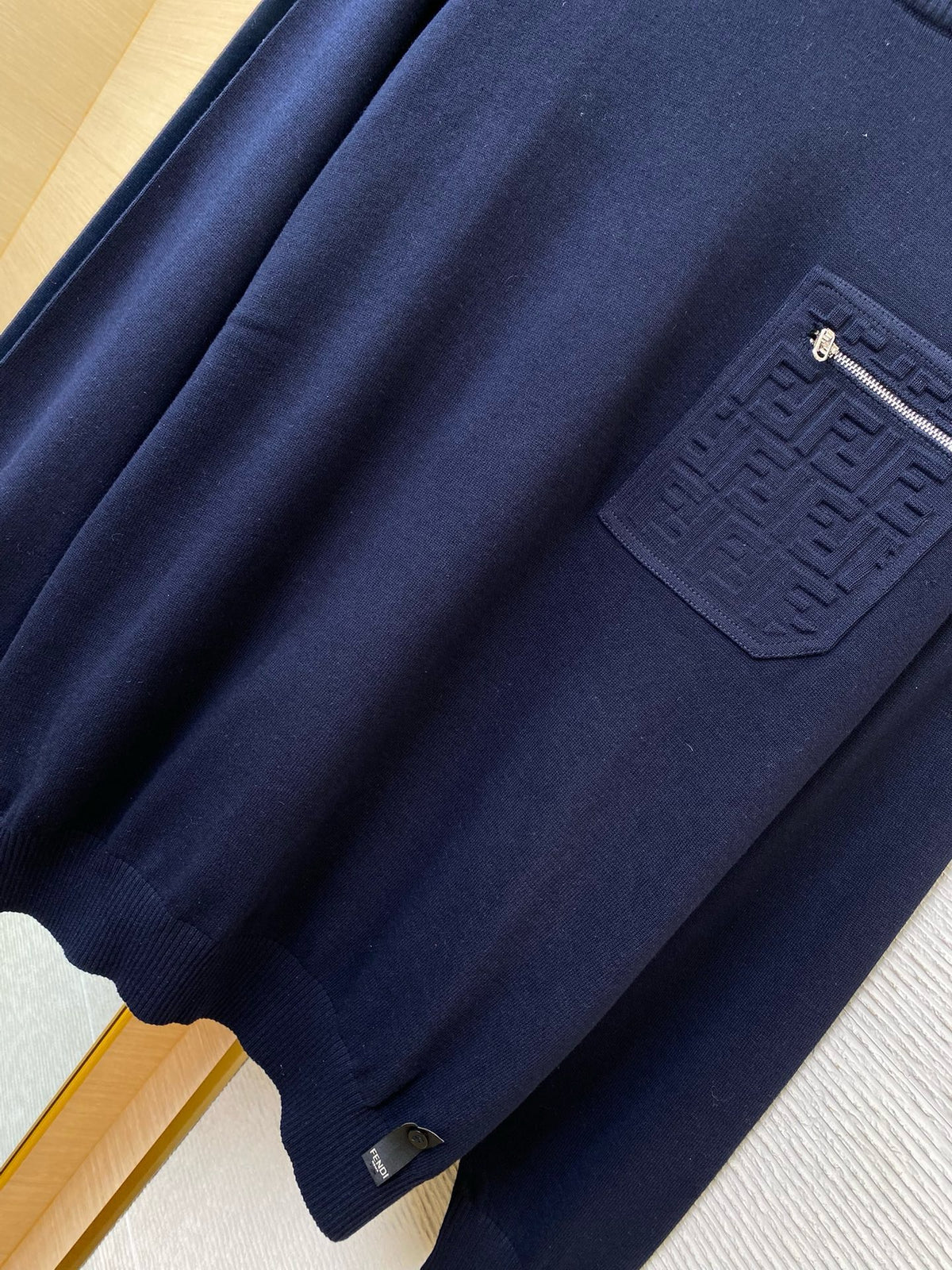 PULL LAINE FNDY WAVY BLUE