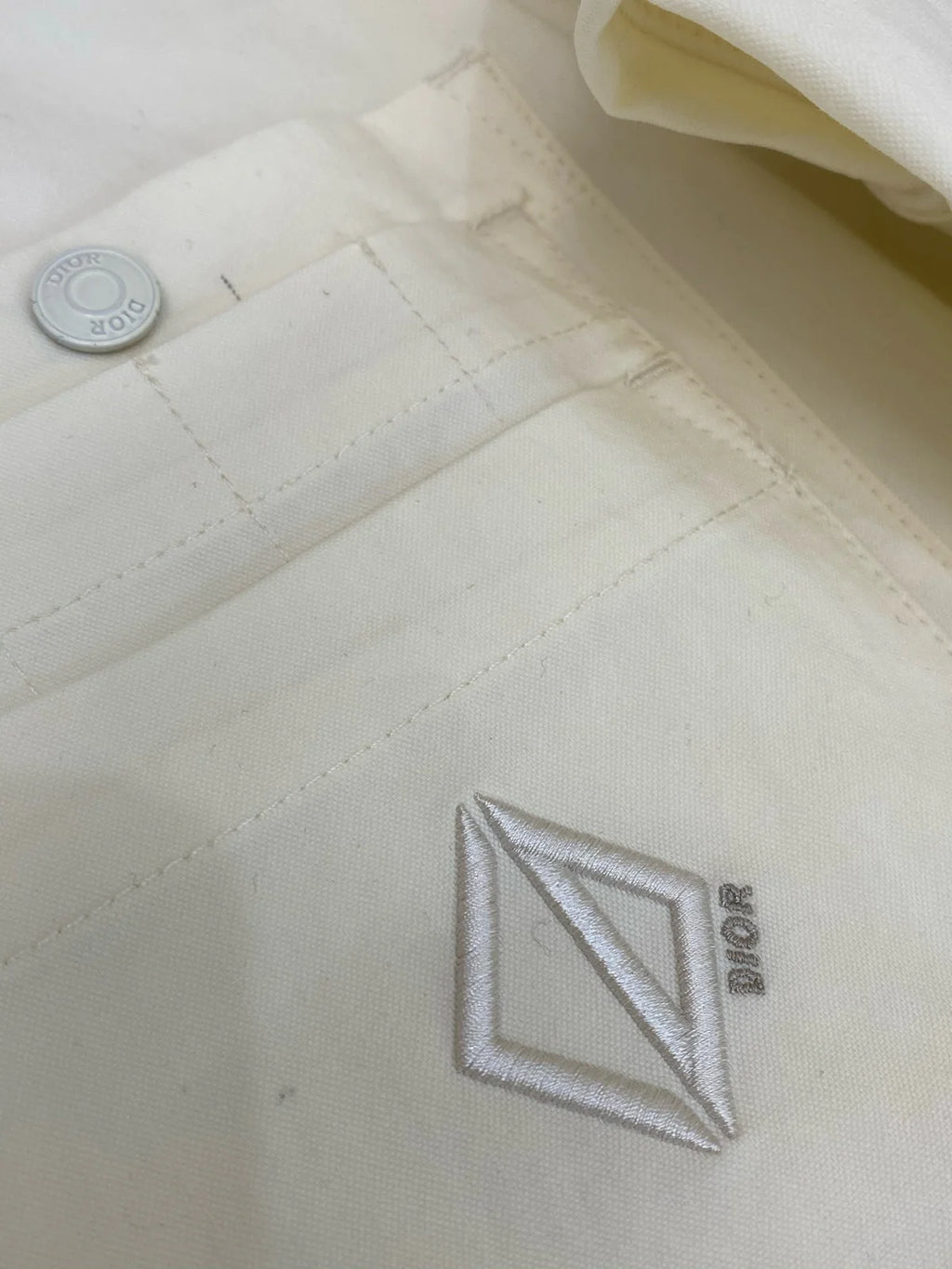 CHEMISE CD COTON BLANC