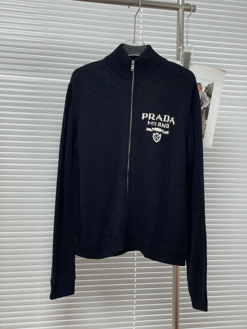 VESTE PULL LAINE PRD WAVY BLUE