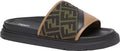 CLAQUETTES FNDY SLIDES BLACK OR BEIGE