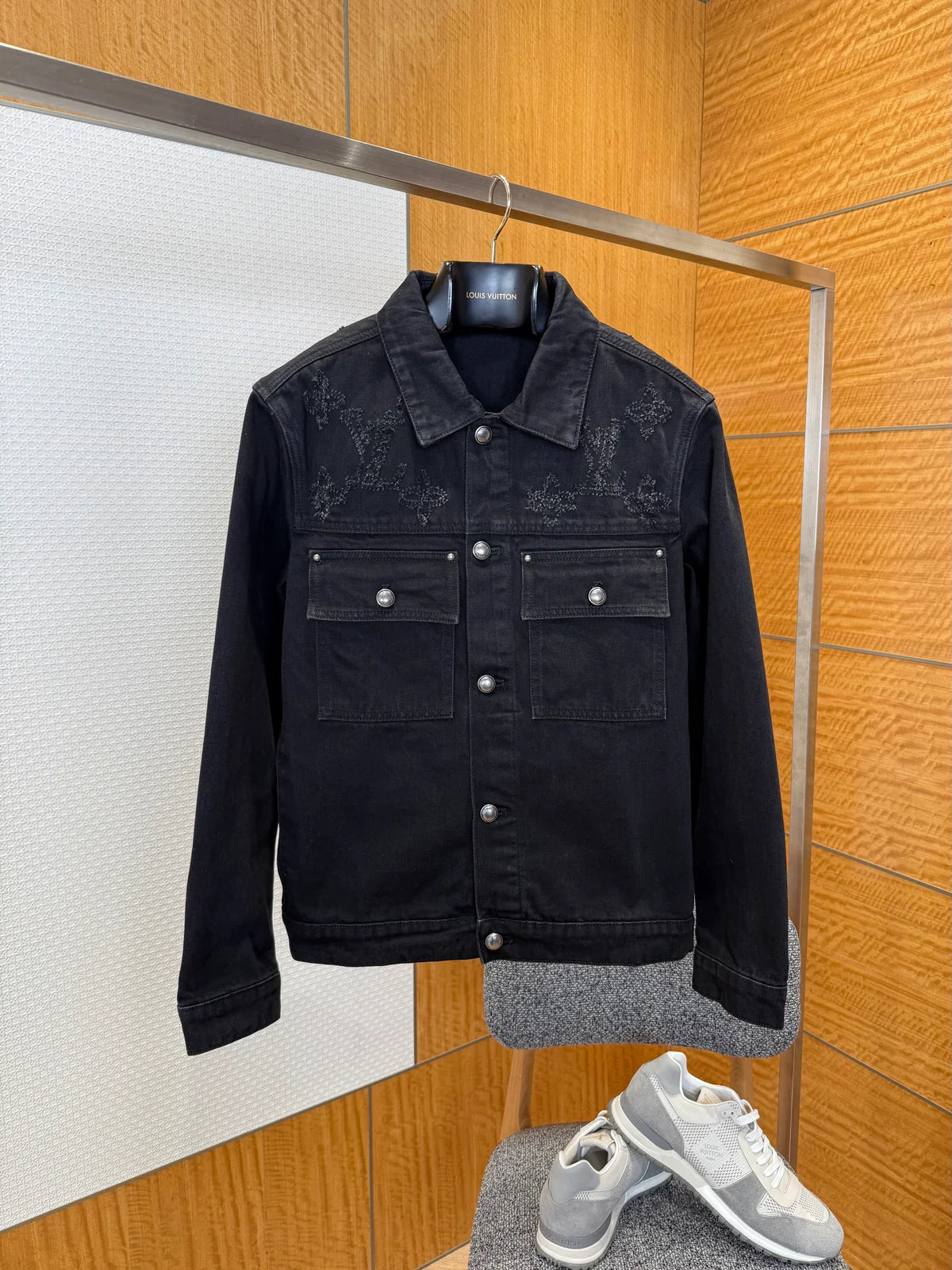 VESTE LV JEAN BLACK