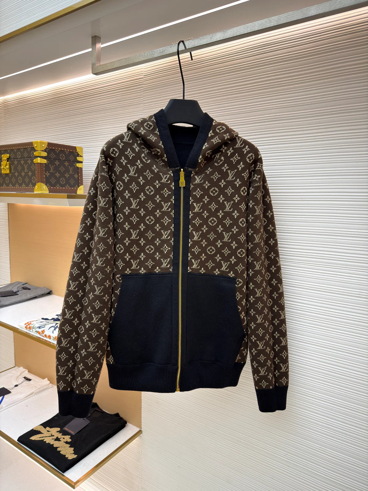SWEAT-SHIRT LV RÉVERSIBLE