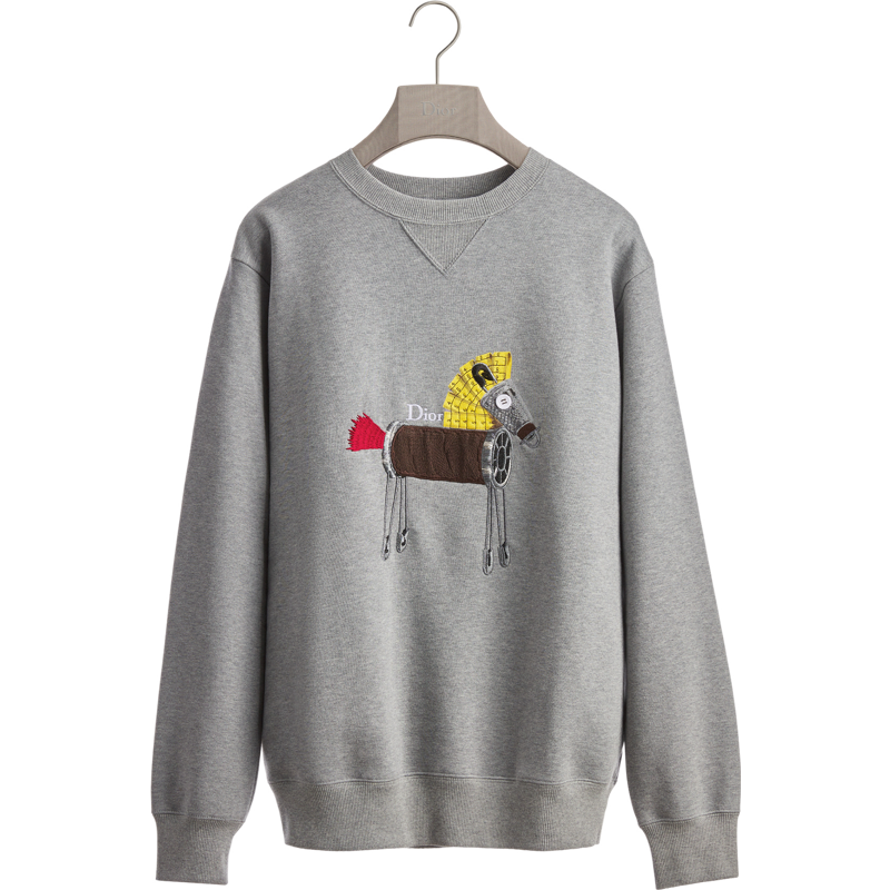 SWEAT BRODERIE HORSE CD
