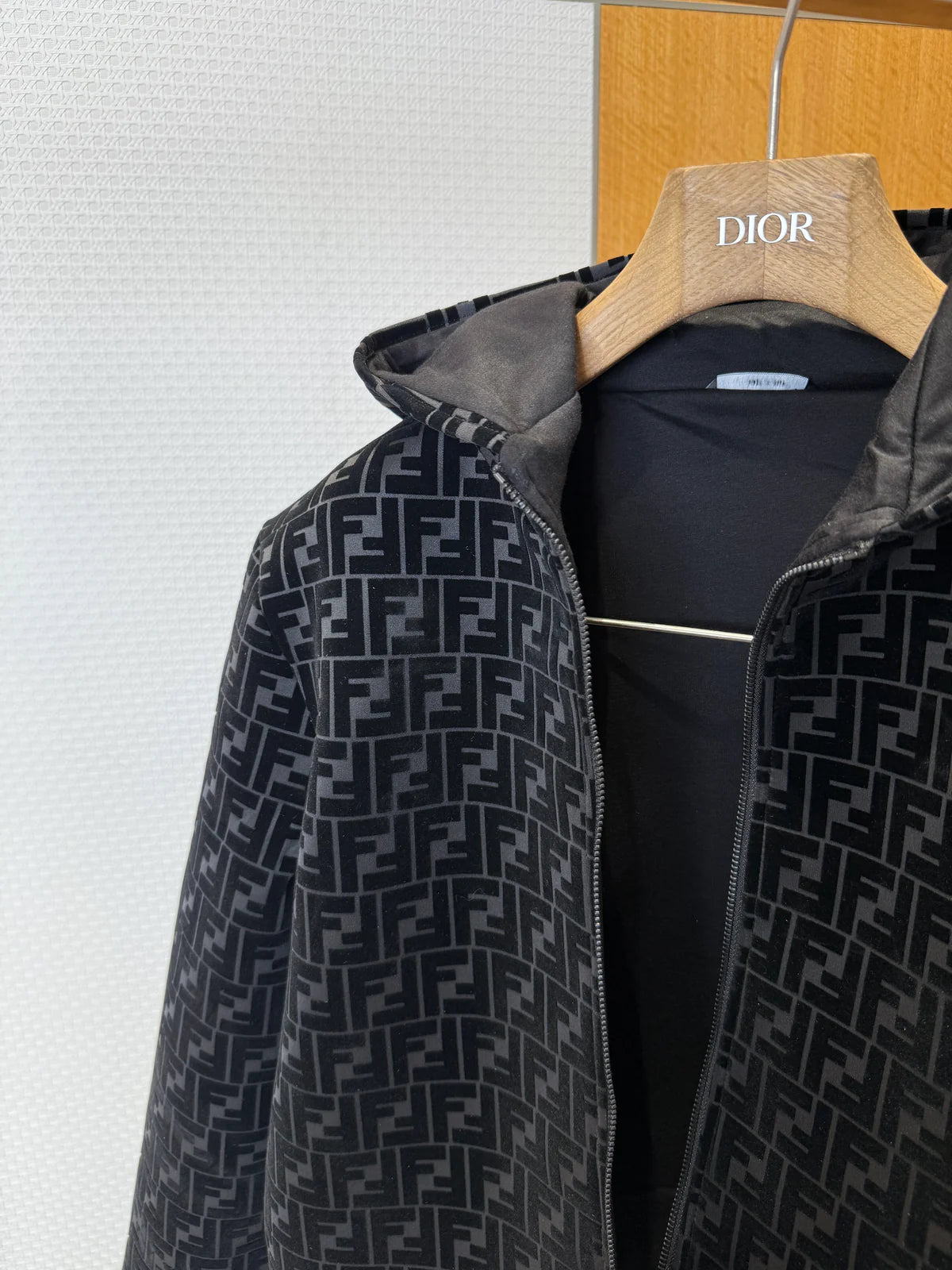 MANTEAU FNDY FULL BLACK