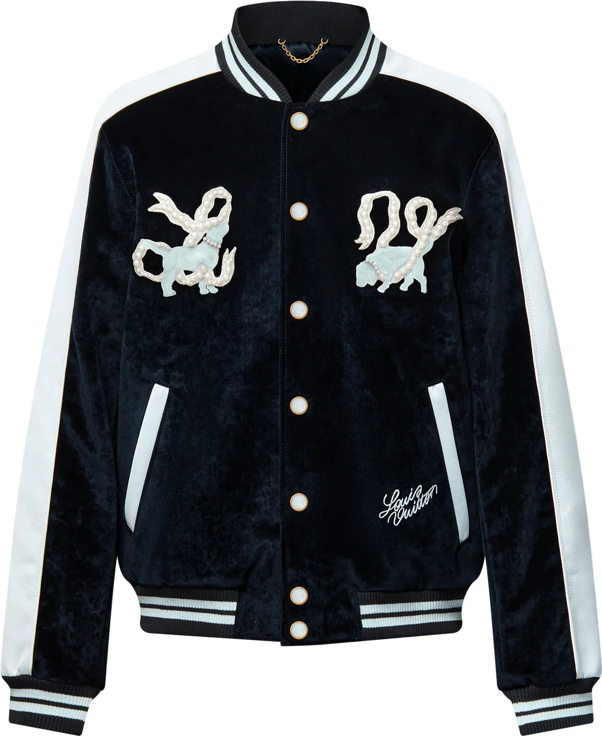VESTE LV EN VELOURS
