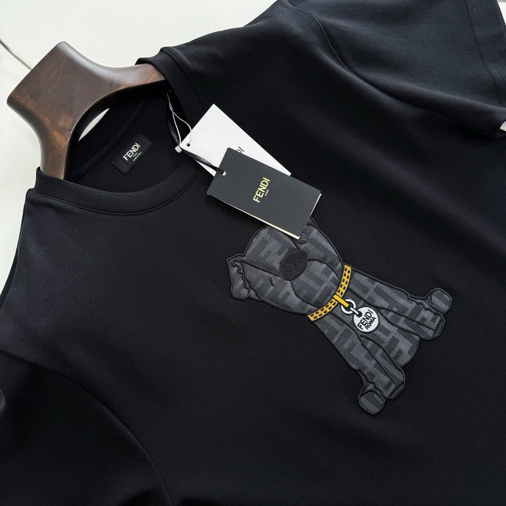 T-SHIRT FNDY BLUE or BLACK