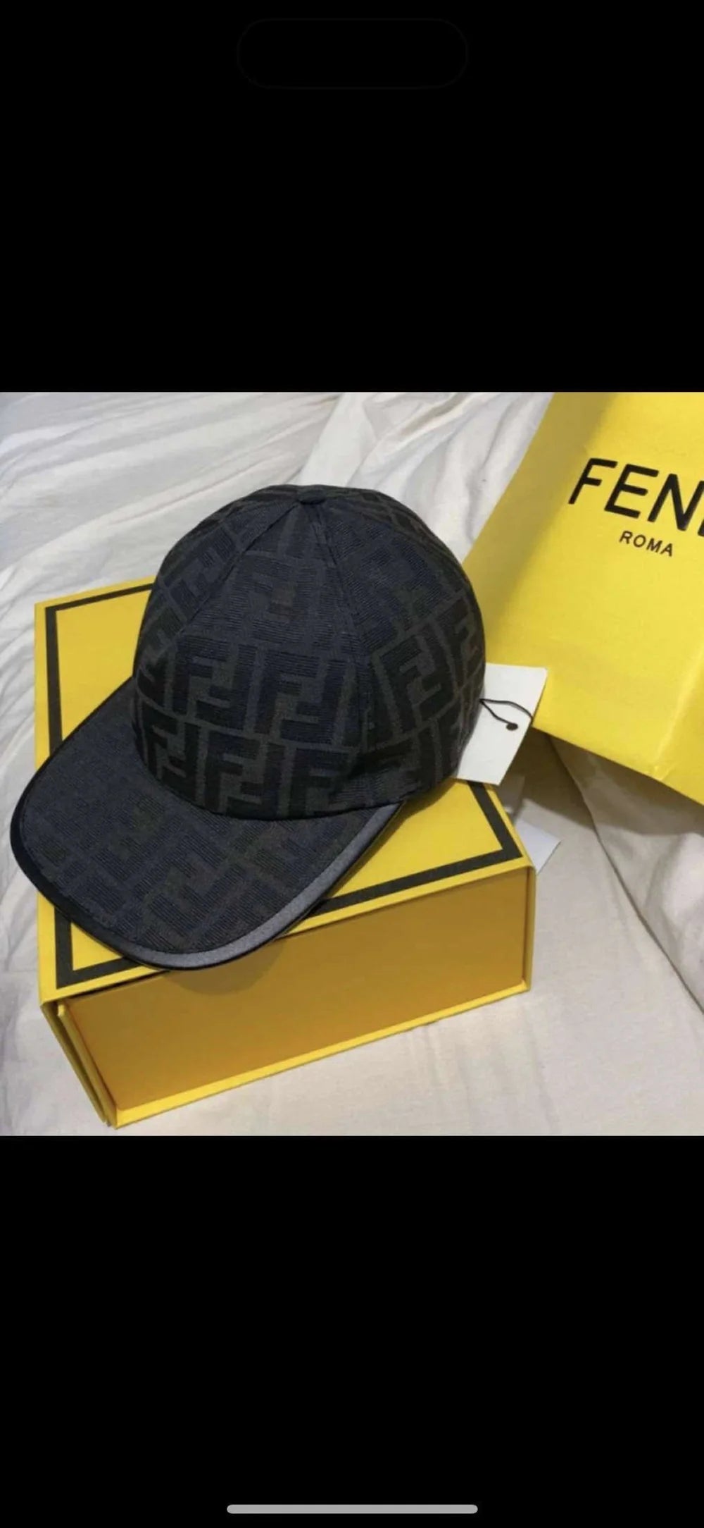 CASQUETTE FNDY BLACK