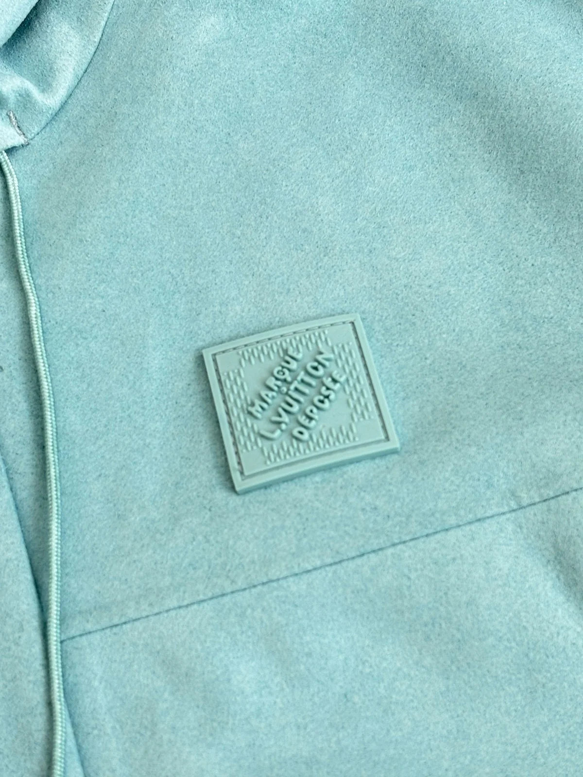 VESTE IMPERMÉABLE EN VELOURS LV