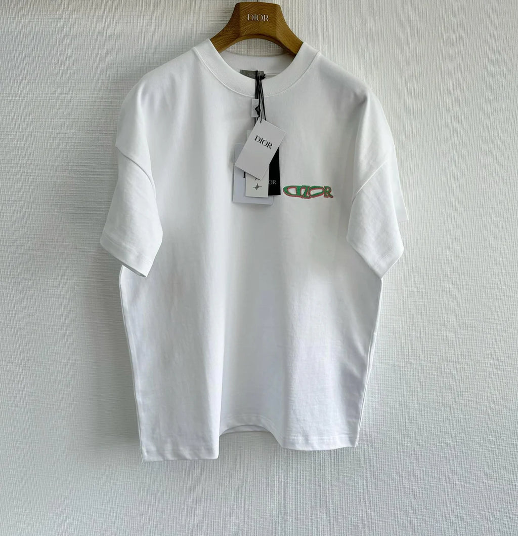 T-SHIRT CD AND LÉVIS HAMILTON WITHE JERSEY DE COTON