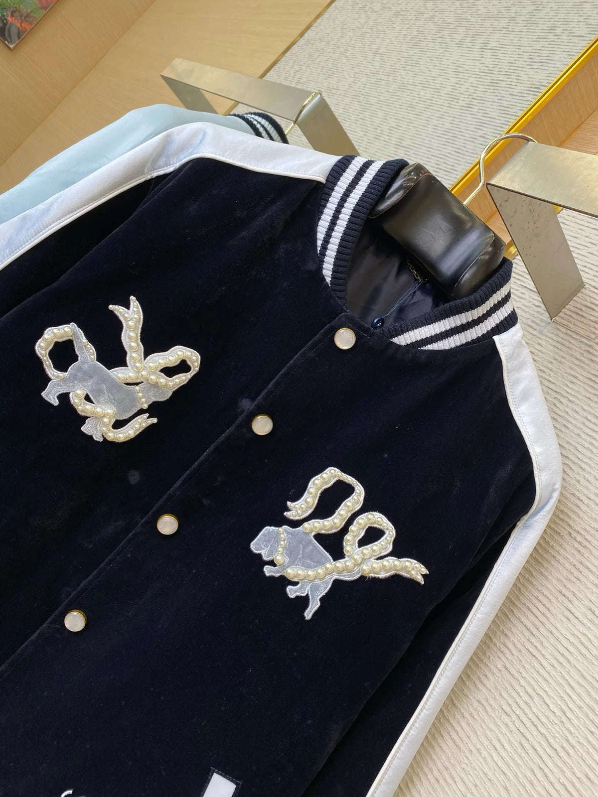 VESTE LV EN VELOURS