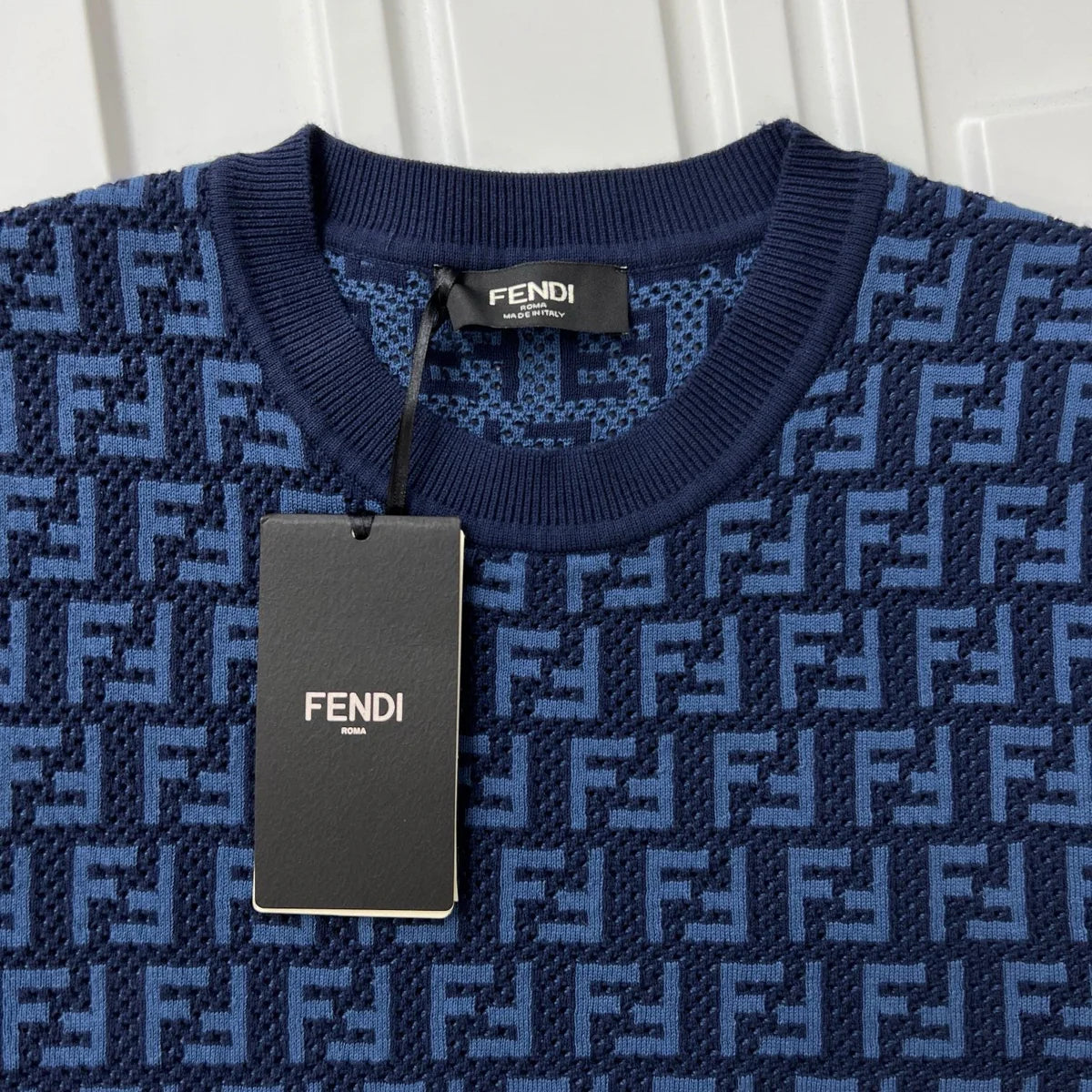 PULL COTON FNDY BLEU