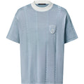 T-SHIRT COTON LV BLUE