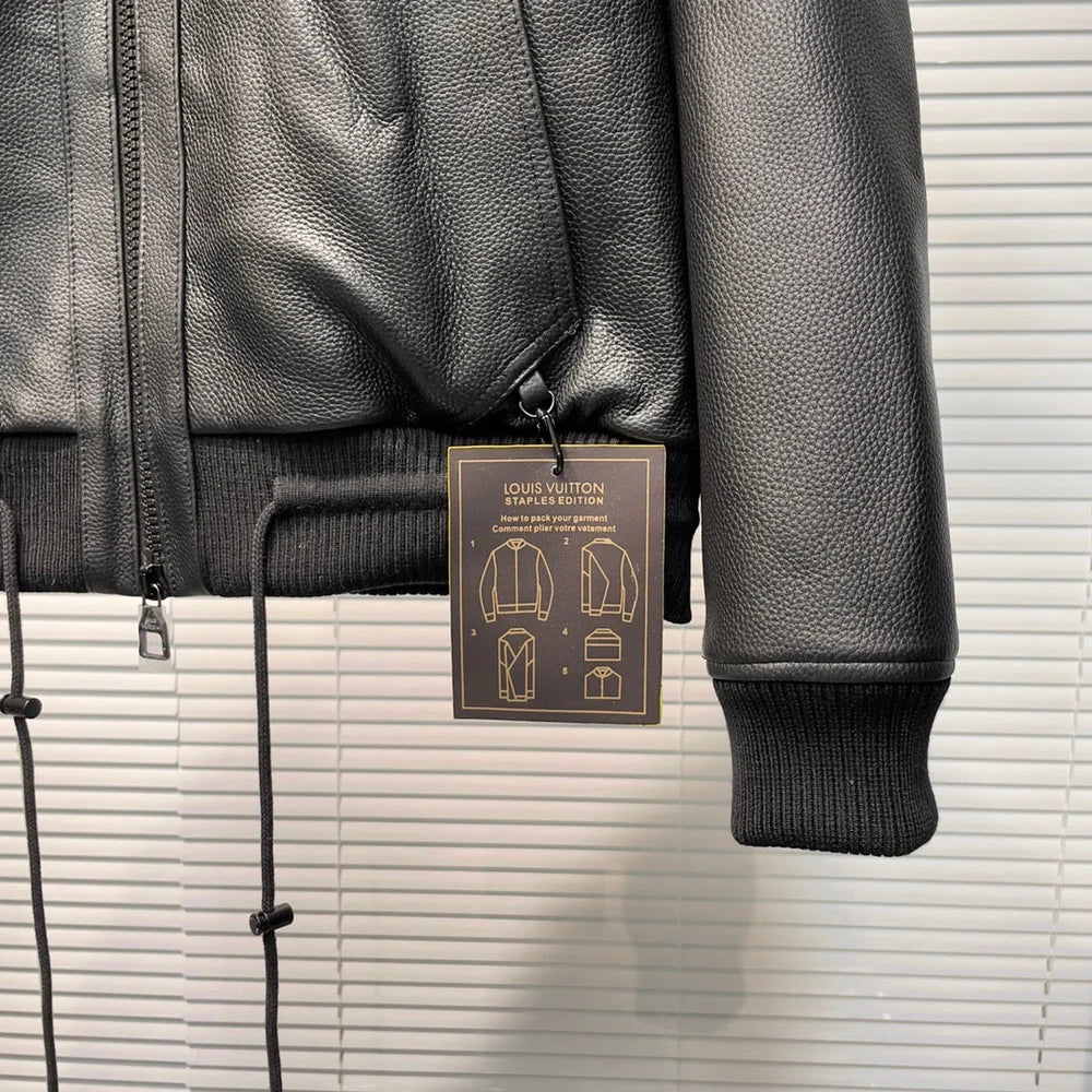 VESTE LV CUIR