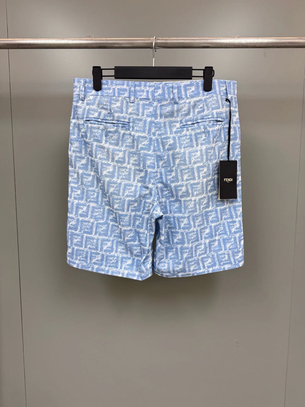 SHORT SOIE BLUE FNDY