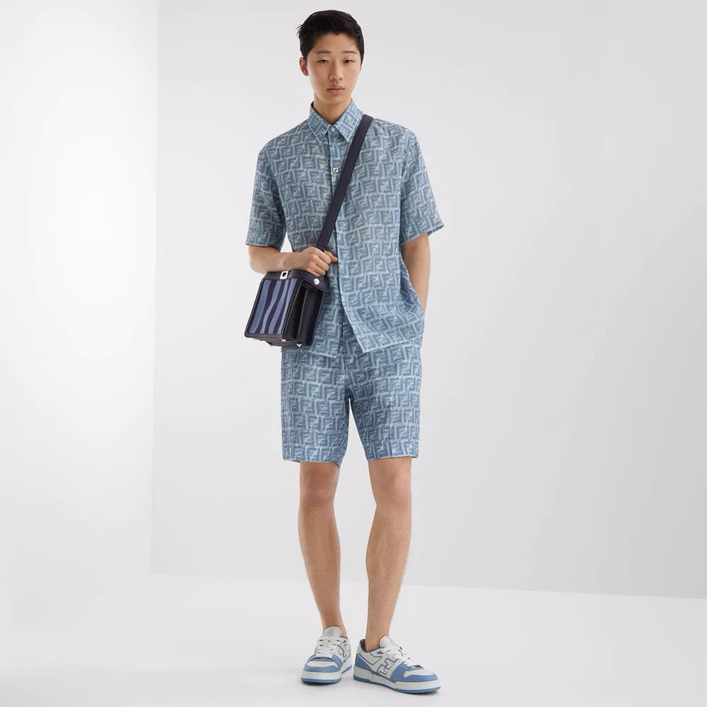 CHEMISE FNDY BLUE