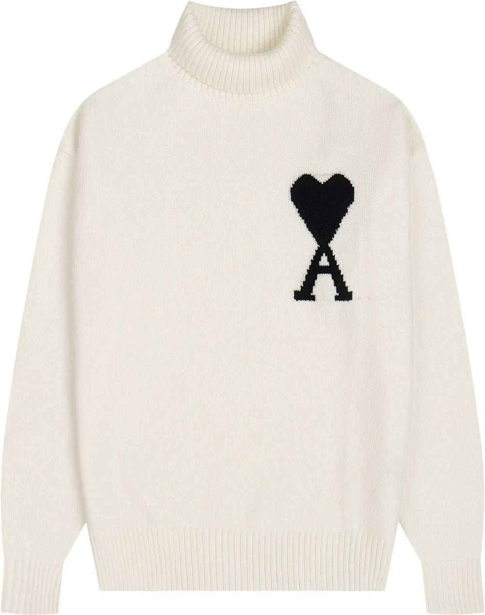 PULL AMI LOGO NOIR