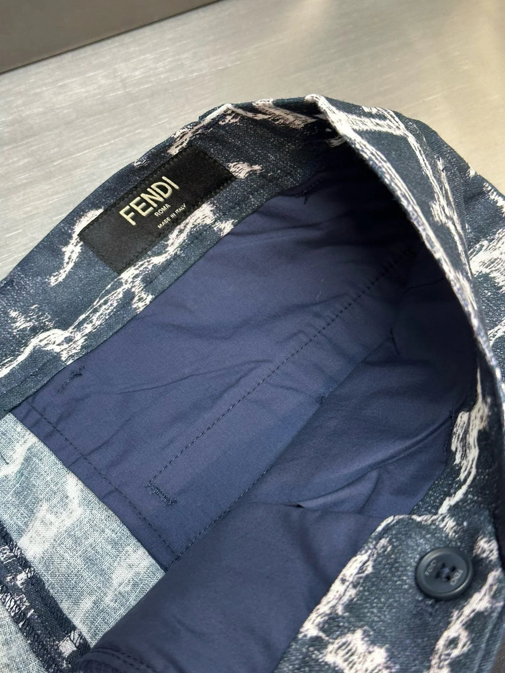 SHORT DENIM BLUE FNDY