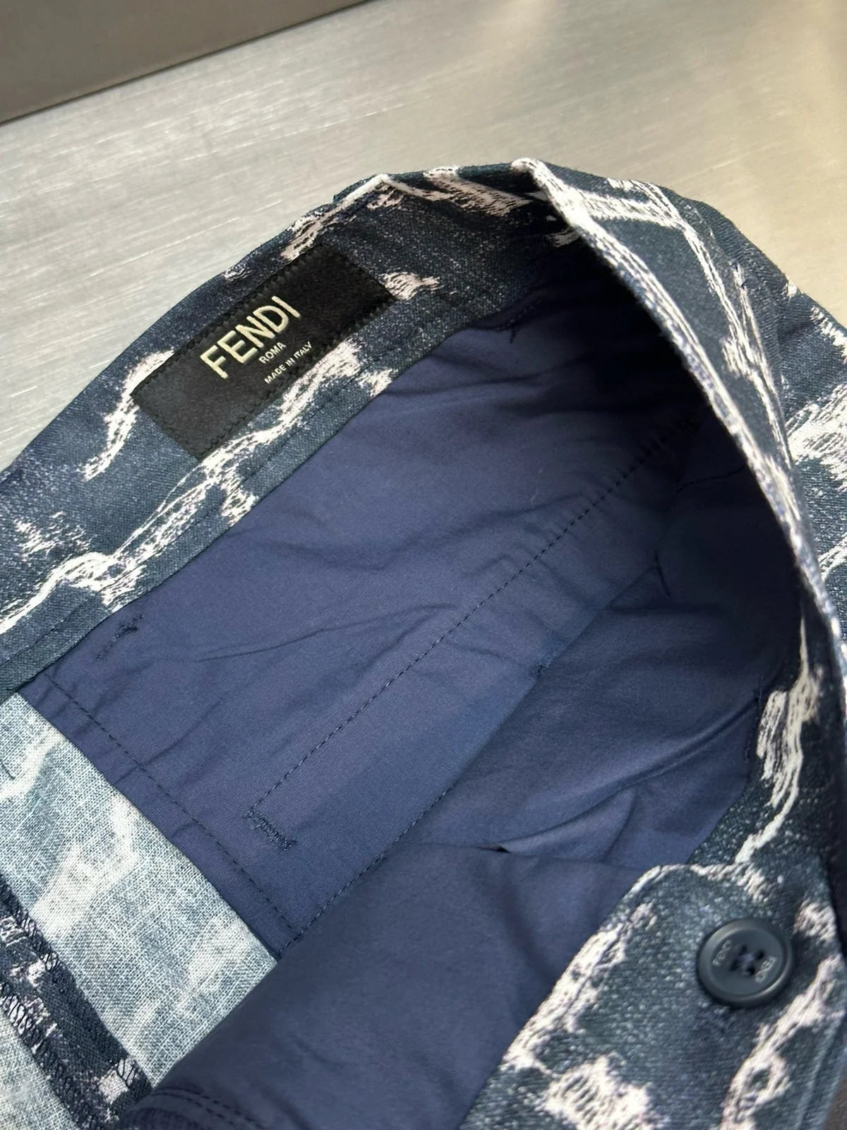 SHORT DENIM BLUE FNDY