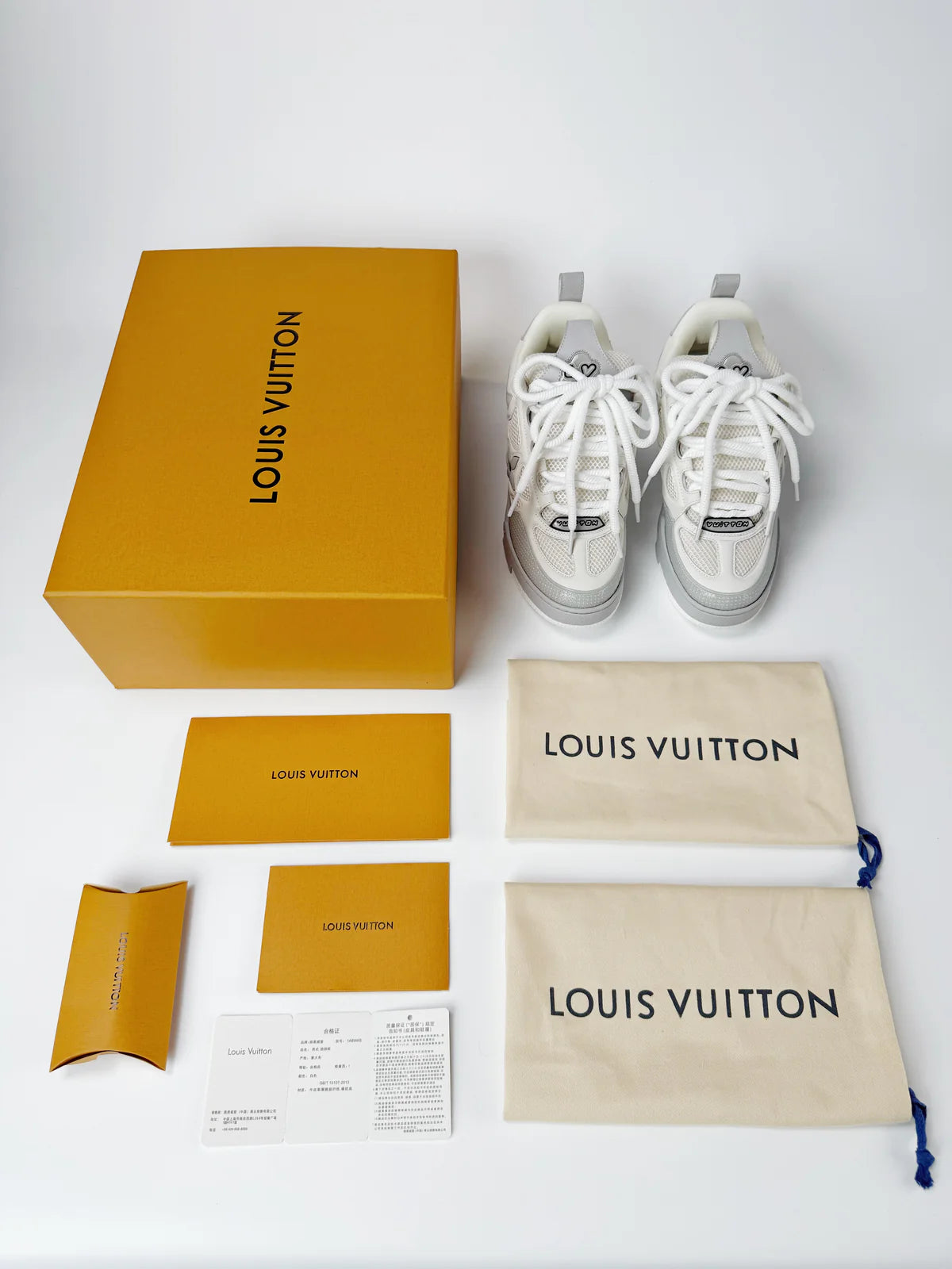 SNEAKERS LV SKATE WHITE