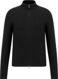 PULL CD ZIPPE EN LAINE BLACK