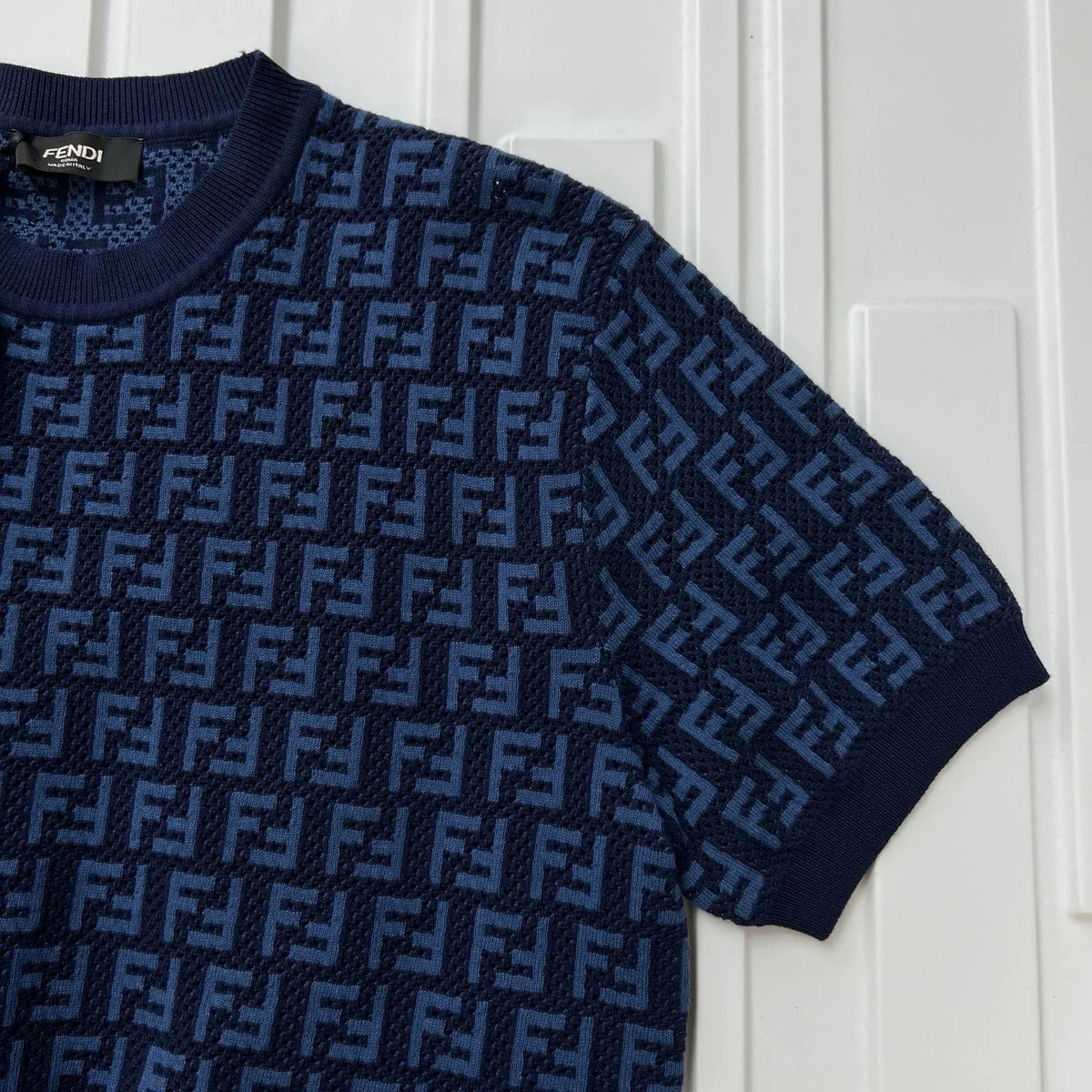 PULL COTON FNDY BLEU