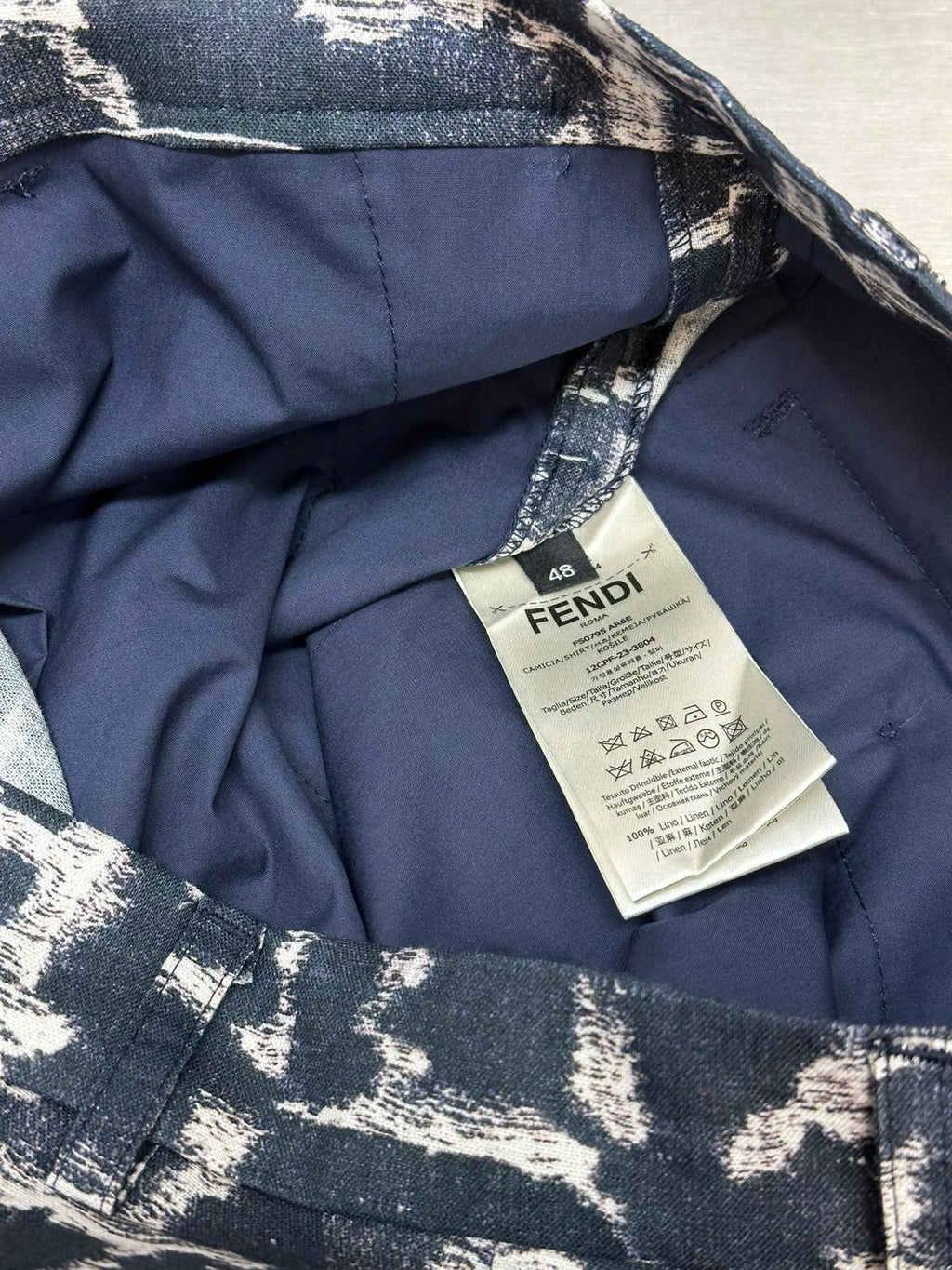 CHEMISE FNDY DEBIM BLUE