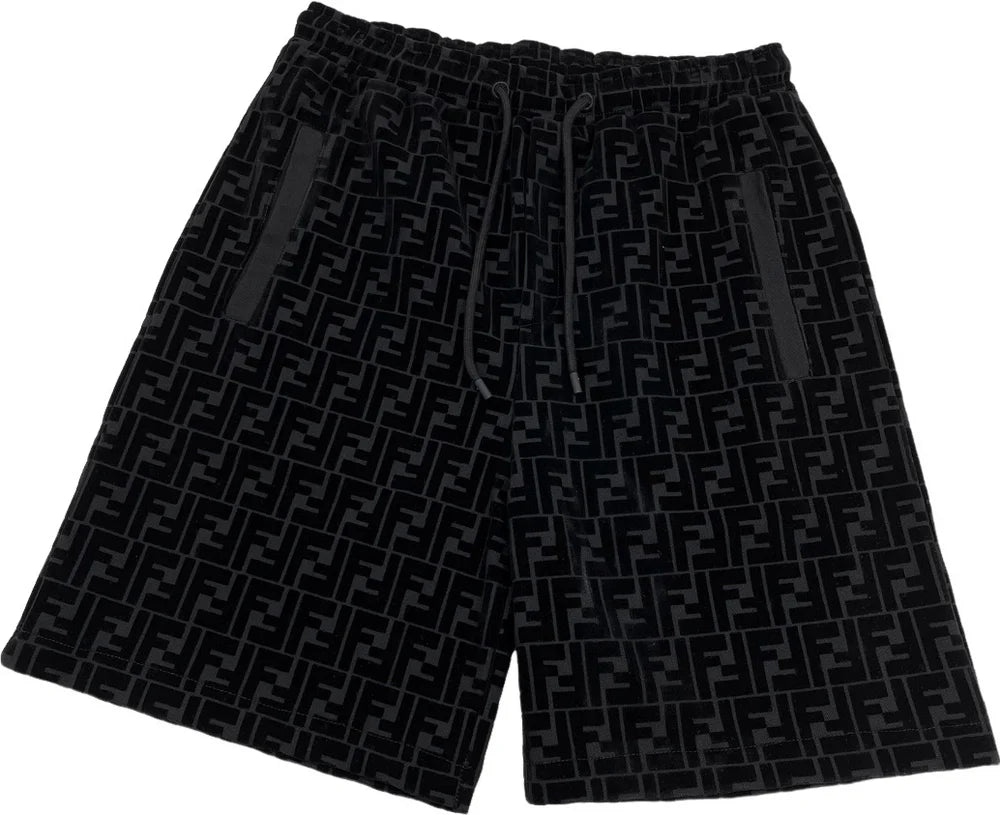 SHORT FNDY FULL BLACK DAIM