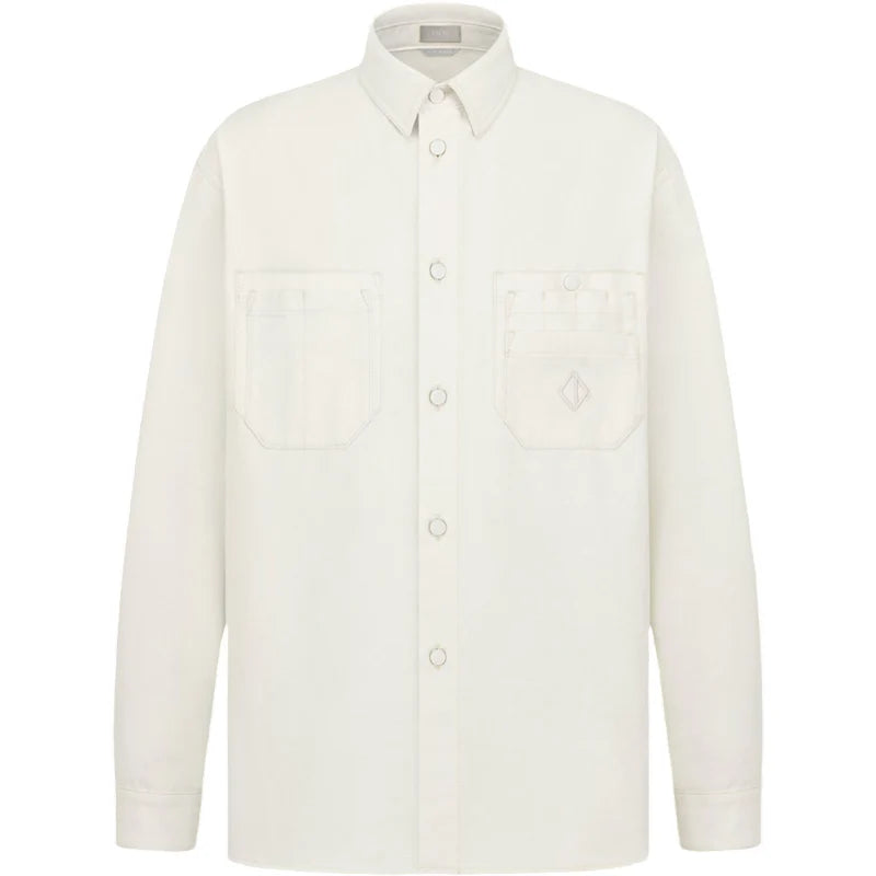 CHEMISE CD COTON BLANC