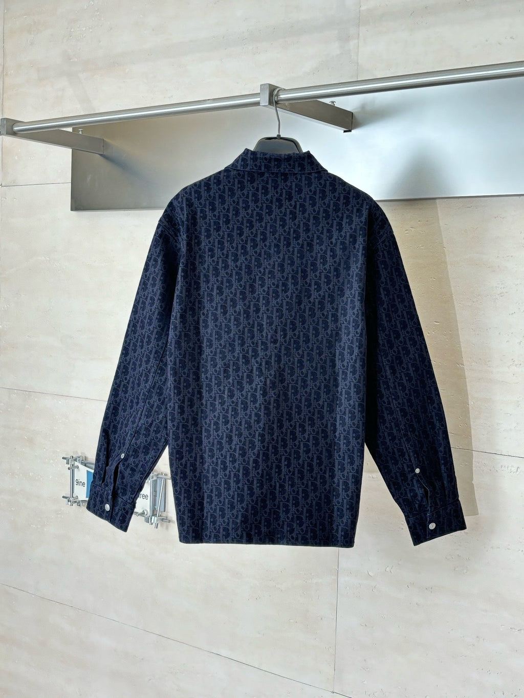 CHEMISE DENIM CD OBLIQUE NOIR
