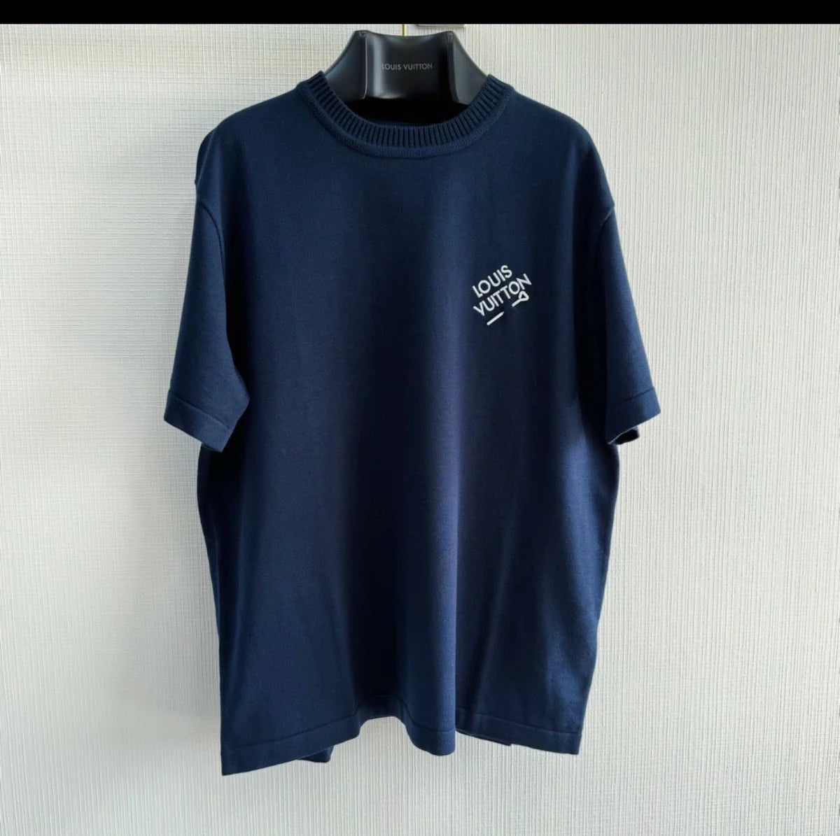 T-SHIRT LV BLUE WAVY